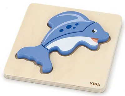 Image de Viga 59934 Premier puzzle pour enfant - poisson