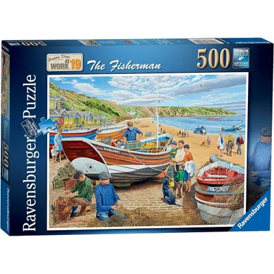 Immagine prodotto di Puzzle di pesca RAVENSBURGER 500 pezzi