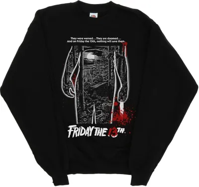 Produktbild von Friday The 13th - Sweatshirt für Herren BI23694 (L) (Schwarz)