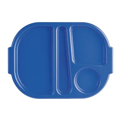 Produktbild von Olympia Kristallon Menütabletts blau 37,5 x 27,8cm (10 Stück)