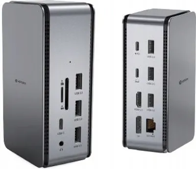 Zdjęcie produktu dla eSTUFF ES623015, Przewodowa, USB4, 100 W, 3,5 mm, USB Type-C, 2500 Mbit/s