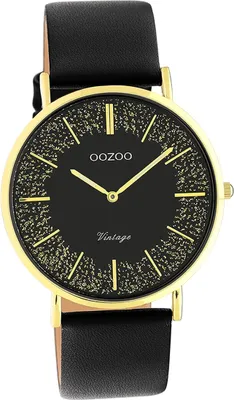 Produktbild von Oozoo Damen Armbanduhr blau Analog C20102 Vintage Edelstahlarmband D2UOC20185