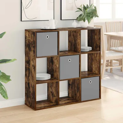 Produktbild von vidaXL Sideboard Räuchereiche 102 x 31 x 99,5 cm