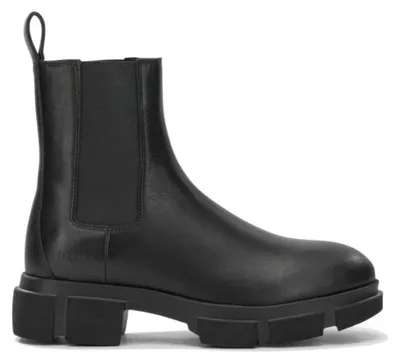 Produktbild von COPENHAGEN – Schwarze Lederstiefel für Damen – Größe 40