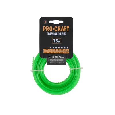 Obrázok produktu pre Kosačka (2,7 mm) (15 m) ozubená PROCRAFT KD-2.7/15