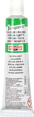Obrázek produktu pro Koh-i-noor 162607 - temperová barva 16 ml, zeleň světlá