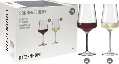 Produktbild von Sonnenschliff Weinglas-Set H24 Von Ritzenhoff Design Team