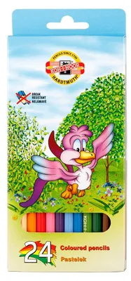 Produktbild von Buntstifte "Vogel" im 24er Pack