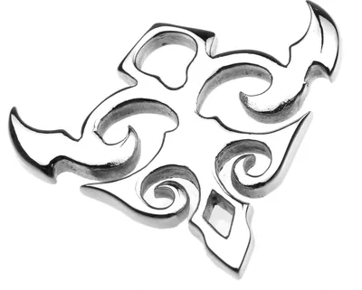 Produktbild von Edelstahl Anhänger aus 316L Tribal Gothic