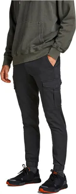 Produktbild von Jack & Jones 12186889, Fracht, Erwachsener, Schwarz, Baumwolle, Elasthan, Nicht bleichen, Feinwäsche (30°C)