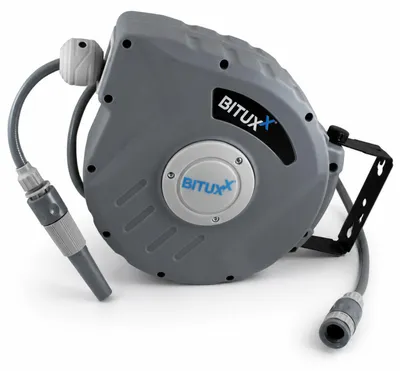 Produktbild von Bituxx® 10 Meter Wand Schlauchtrommel Schlauchaufroller Wasserschlauchaufroller Schlauchbox Automatik (10 m) MS-17755