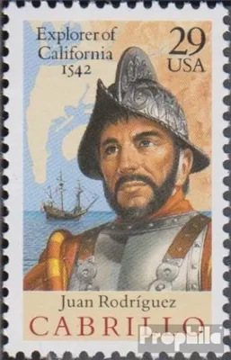 Produktbild von Briefmarken USA 1992 Mi 2322 (kompl.Ausg.) postfrisch Entdeckung Kaliforniens