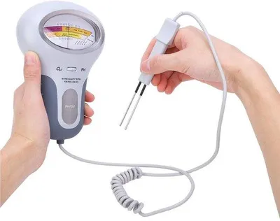 Zdjęcie produktu dla Test jakości wody – tester chloru i pH – duży wyświetlacz – przeznaczony do akwariów – składniki odżywcze do hydroponiki – woda pitna