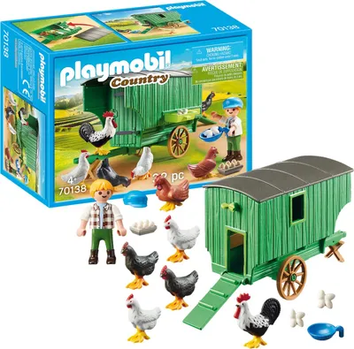 Produktbild von PLAYMOBIL Country 70138 Mobiles Hühnerhaus Ab 4 Jahren