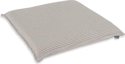 Produktbild von H.O.C.K. Allam Outdoor Sitzkissen kariert 45x45x6cm beige nanu