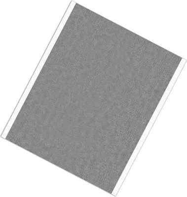 Zdjęcie produktu dla Taśma aluminiowa 18 x 18 cm z powłoką akrylową, kolor srebrny, 25 sztuk, 65–300 stopni, F, 00046, 1/4 cala