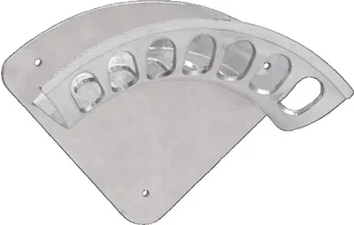 Obrázok produktu pre Dielenský nástenný držiak hadice 5121 Šírka 257 mm Hĺbka 106 mm Ľahký kov