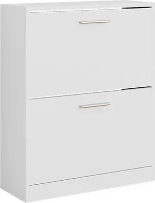 Image de Armoire à chaussures Vicco Gizmo Blanc 59x72.5cm 2 compartiments, Model 49404