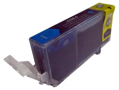 Image de Cartouche d'encre compatible avec Canon CLI-526 Cyan pour Pixma IP4850, IP4950, IX6550, MG5140, MG5150, MG5240, MG5250, MG5340, MG5350, MG6150...