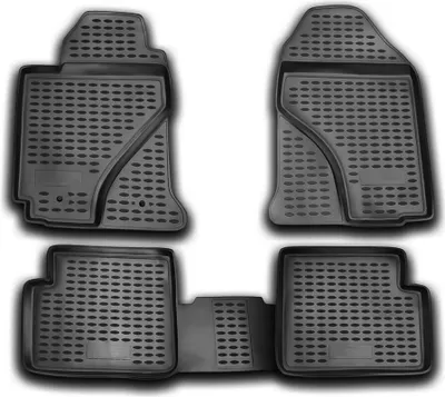 Produktbild von ELEMENT Gummi-Fussmatten 3D kompatible mit TOYOTA Corolla, 2002-2007, 4 tlg.