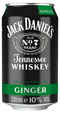 Image de DPG Jack Daniels Ginger 0.33l
