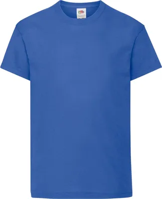 Obrázok produktu pre Fruit of the Loom - Detské tričko "Original" LT2039 (164-170) (modrá)
