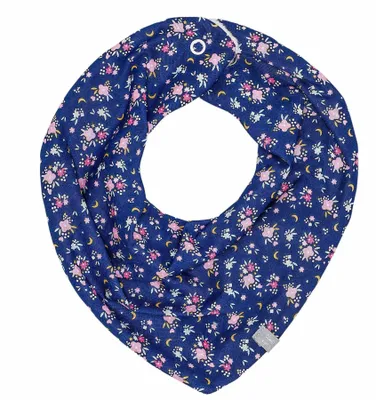 Produktbild von Lätzchen Flore - 20 x 25 cm - Blau | by SEVIRA KIDS