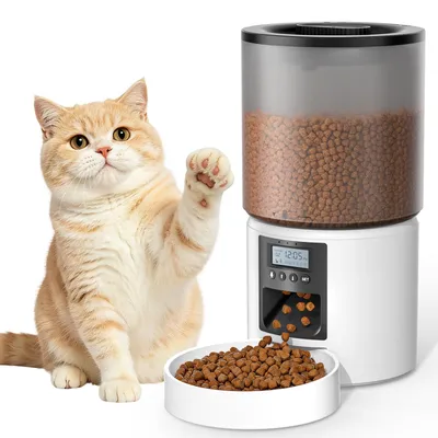 Futterspender 4 l mit Timer, LCD-Display & Sprachaufnahme
