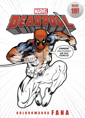 Produktbild von Kolorowanka fana. Marvel Deadpool