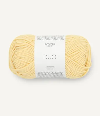 Produktbild von Sandnes Garn Duo col. 2112 light yellow ca. 115 m 50 g