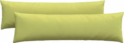 Immagine prodotto di vidaXL Cuscini per divano 2 pezzi verde chiaro 145 x 40 cm tessuto