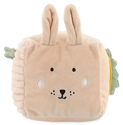 Immagine prodotto di Trixie Aktivitätswürfel rosa Mrs. Rabbit Babyspielzeug sensorisch