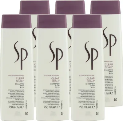 Produktbild von Wella SP Clear Scalp 6 x 250 ml Shampoo Set