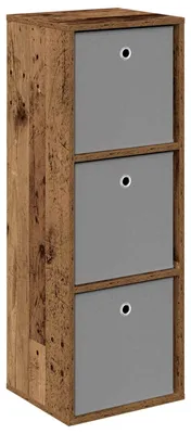 Produktbild von Sideboard mit Schubladen Altholz 35 x 32 x 99,5 cm