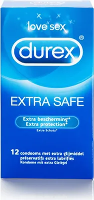 Produktbild von Durex Extra Safe Kondome - 12 Stück