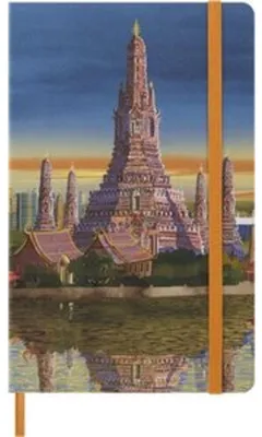 Zdjęcie produktu dla Notatnik Moleskine „I AM the city Bangkok” – edycja limitowana, format L/A5, w linie, twarda okładka