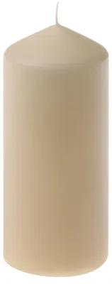 Produktbild von Stumpenkerzen Creme 130/57 mm, 12 Stück
