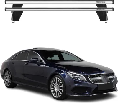 Produktbild von Menabo Dachträger Grundtäger für Mercedes CLS C218 2010-2017 75kg Alu Silber 2x