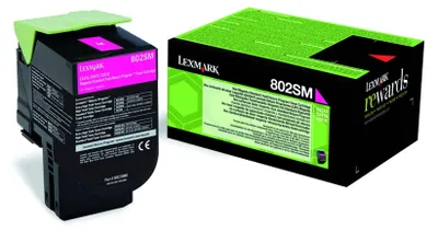 Obrázek produktu pro Lexmark 802SM, 2000 str., Purpurová, 1 kusů