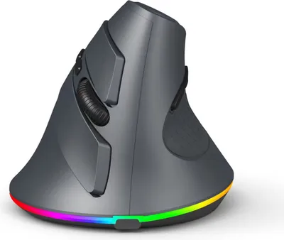 Produktbild von Vertikale kabellose Gaming-Maus, programmierbare Maus, 2,4 G Wireless + BT-Verbindung, ergonomisches Design