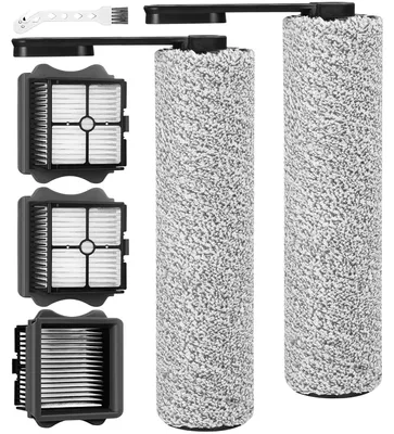 Borstenrolle & Filter für Tineco Floor One S5, 2 Rollen, 3 HEPA-Filter