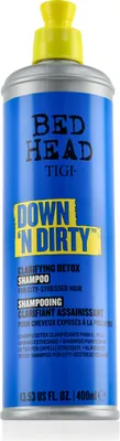 Produktbild von Bed Head Down N' Dirty Clarifying Detox Shampoo, 400 ml, Shampoo, Frauen, Alle Haare, Gefärbtes Haar, Feuchtigkeitsspendend, Glättend, Weichmachend, Flasche