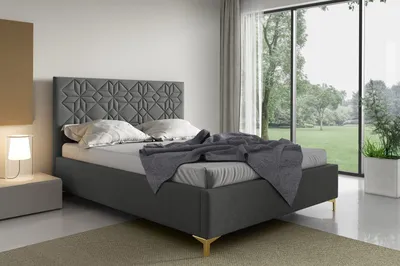 Obrázok produktu pre Čalúnená posteľ 140x200 ODETA 1 - šedá