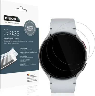 Obrázok produktu pre 2x ochranná fólia pre Samsung Galaxy Watch 6 47 mm - proti nárazom 9H fólia dipos Glass plastové sklo