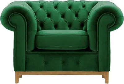 Produktbild von SLF24 - Sessel Chesterfield Grand - dunkelgrün - Velluto 10