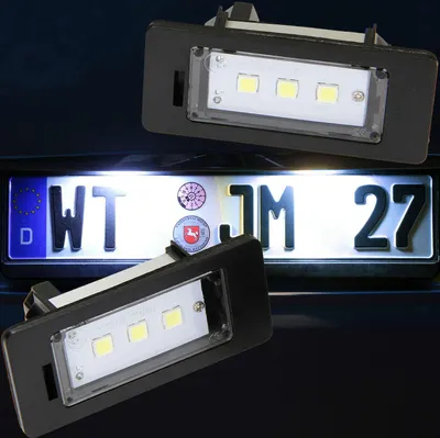 Produktbild von Led Kennzeichenbeleuchtung für alle BMW 3er, E90 E91 E92 E93