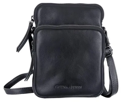 Immagine prodotto di GREENBURRY Pelle borsa a tracolla Colombiana Mini Shoulderbag Black nero