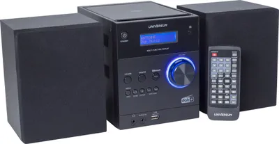 Produktbild von UNIVERSUM MS 300 - Kompakt Stereoanlage mit CD und Bluetooth - DAB+ & UKW Radio, AUX IN & USB - Fernbedienung - Schwarz