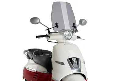 Produktbild von PUIG 9217H Rollerscheibe Urban  passend fuer PEUGEOT DJANGO Getönt