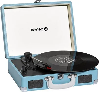 Obrázek produktu pro Gramofon s Bluetooth – retro – VPL120BU – funkce Auto-stop – gramofon s vestavěnými reproduktory